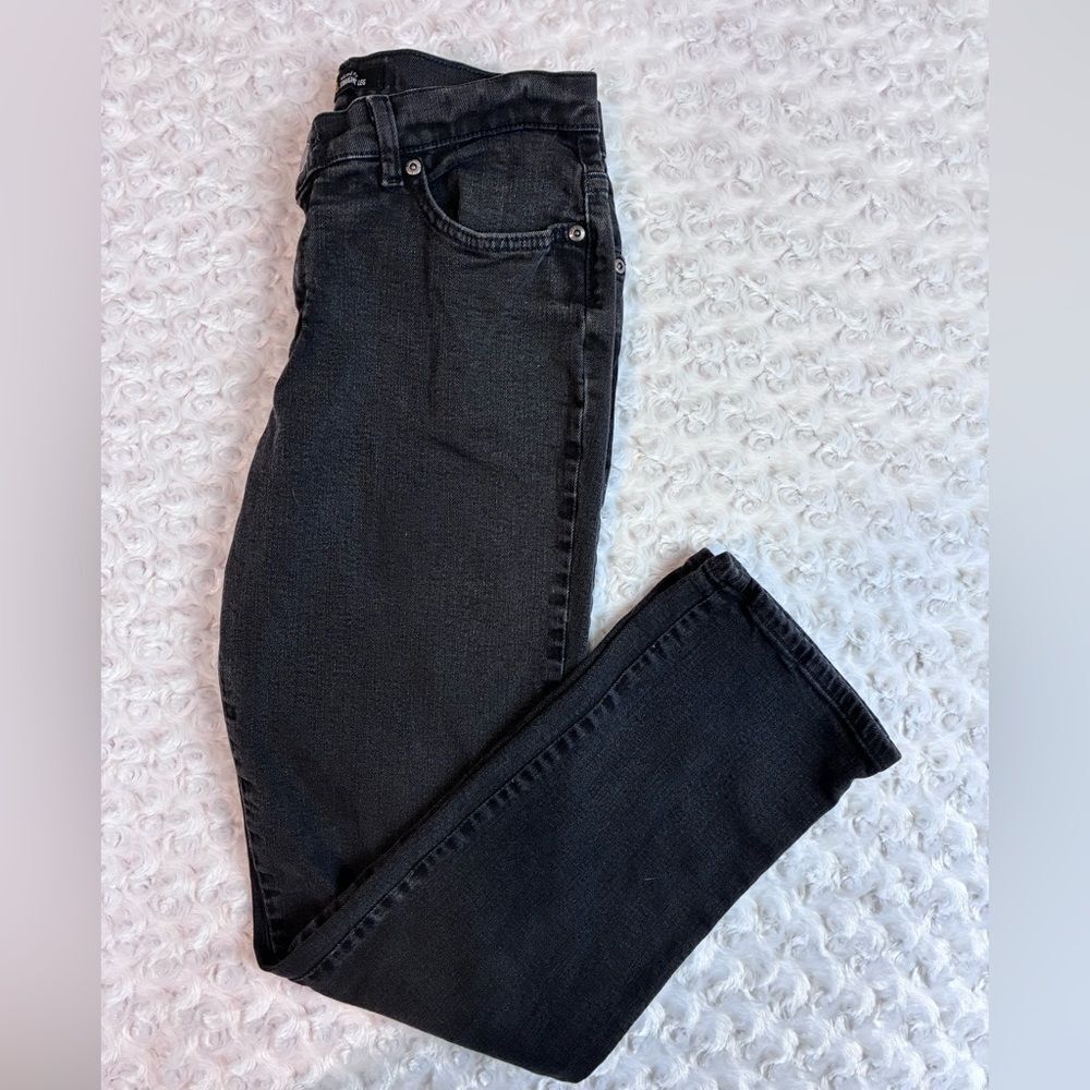 Lee Black Relaxed Straight Jeans